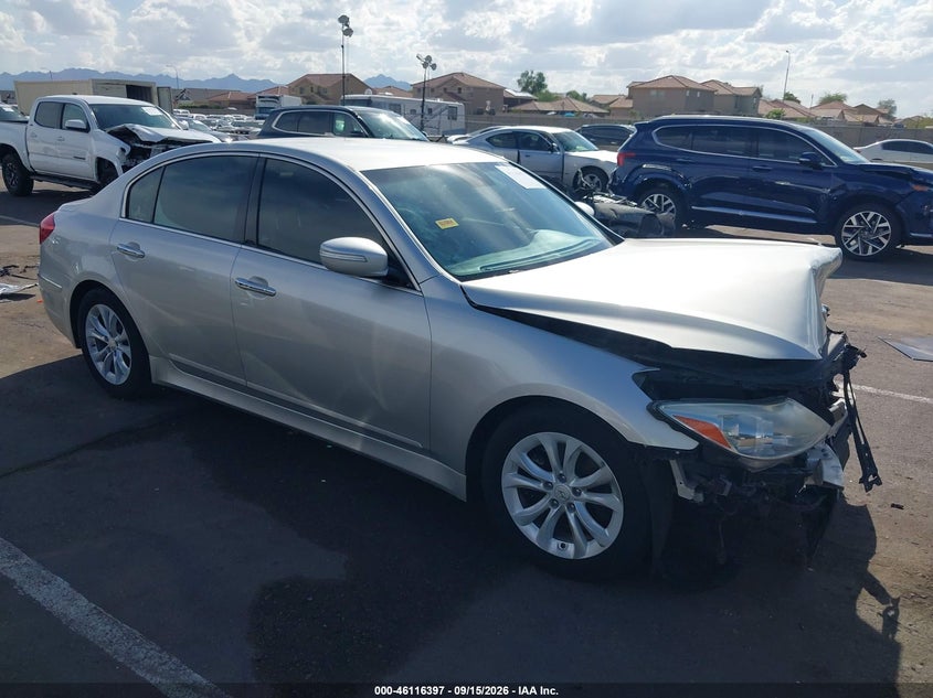2012 HYUNDAI GENESIS 3.8 | KMHGC4DD1CU152291 | UPCARS