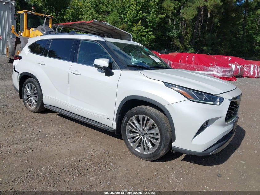 2023 TOYOTA HIGHLANDER HYBRID PLATINUM | 5TDEBRCH7PS580036 | UPCARS