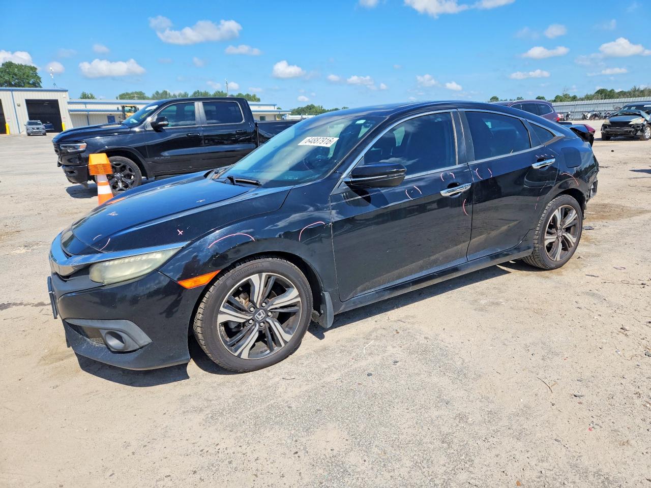 2016 HONDA CIVIC TOURING | 19XFC1F99GE027437 | UPCARS
