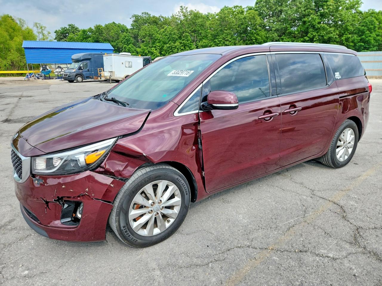 2018 KIA SEDONA EX | KNDMC5C14J6367721 | UPCARS