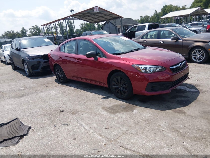 2022 SUBARU IMPREZA BASE | 4S3GKAB64N3600705 | UPCARS