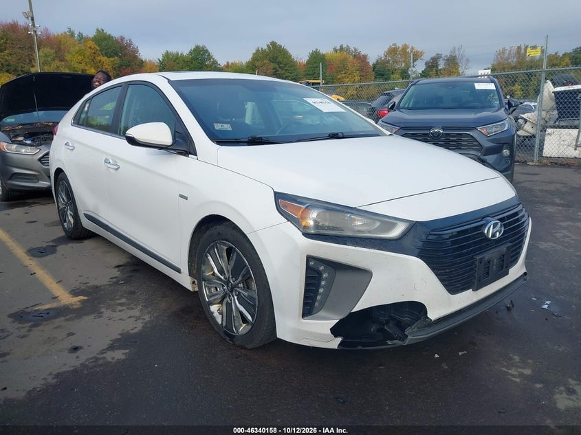 2017 HYUNDAI IONIQ HYBRID LIMITED | KMHC85LC8HU053134 | UPCARS