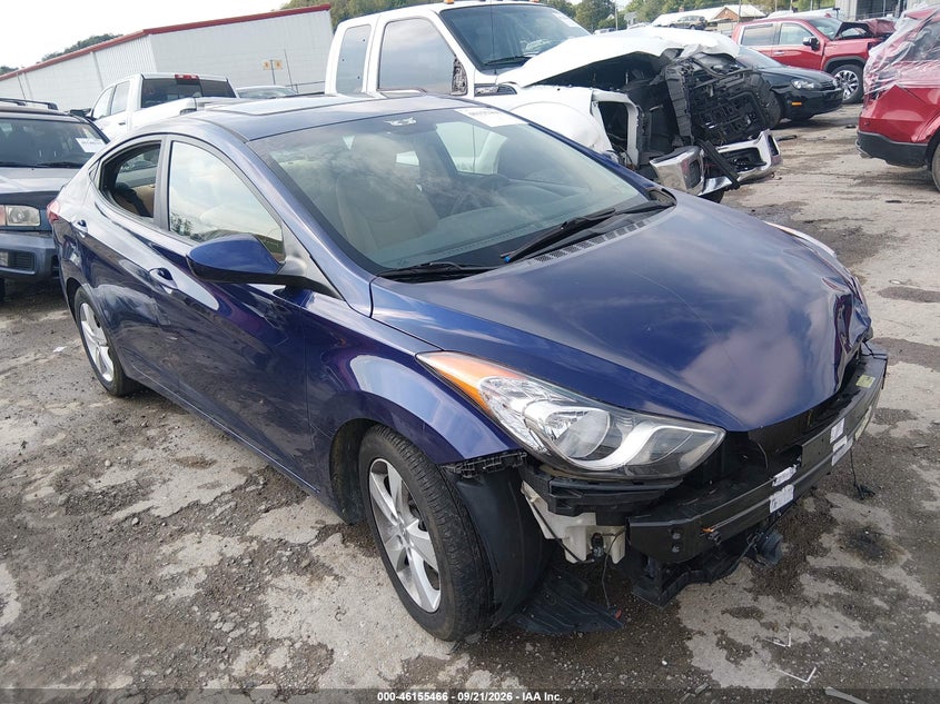 2013 HYUNDAI ELANTRA GLS | 5NPDH4AE3DH354292 | UPCARS