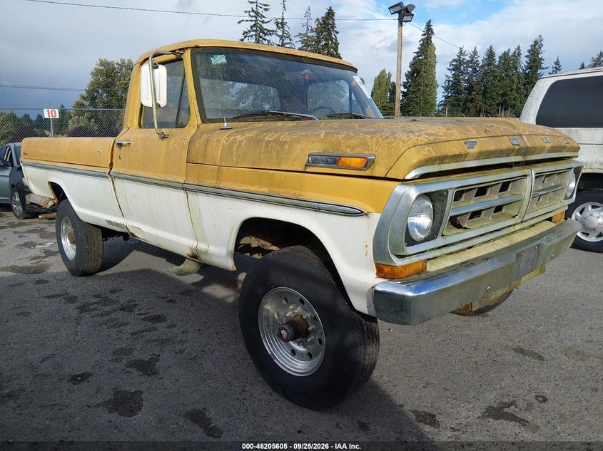 1971 FORD F250 | F26YRK11020 | UPCARS