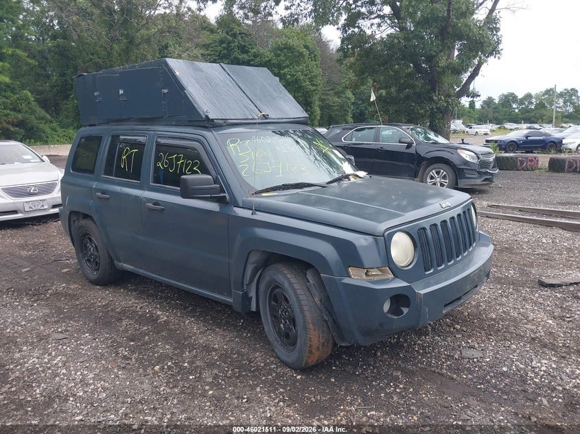 2007 JEEP PATRIOT SPORT | 1J8FF28W27D342316 | UPCARS