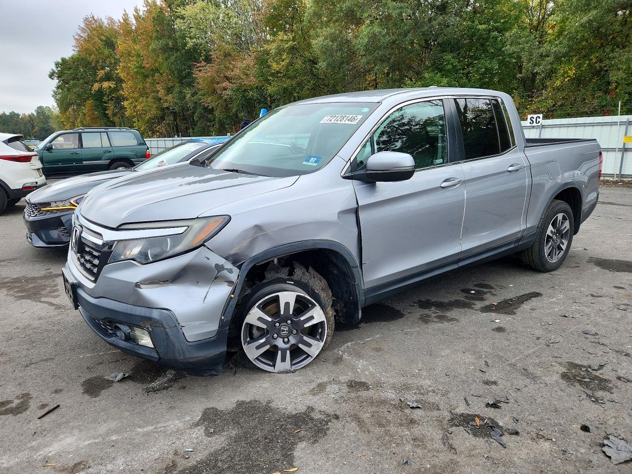 2018 HONDA RIDGELINE RTL | 5FPYK3F53JB008279 | UPCARS