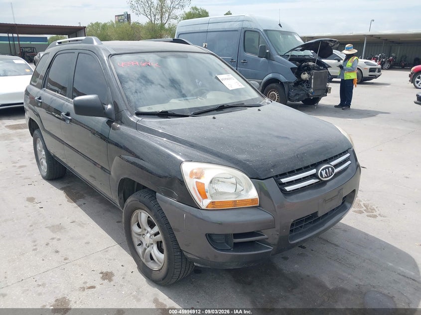 2008 KIA SPORTAGE LX | KNDJF724287497129 | UPCARS