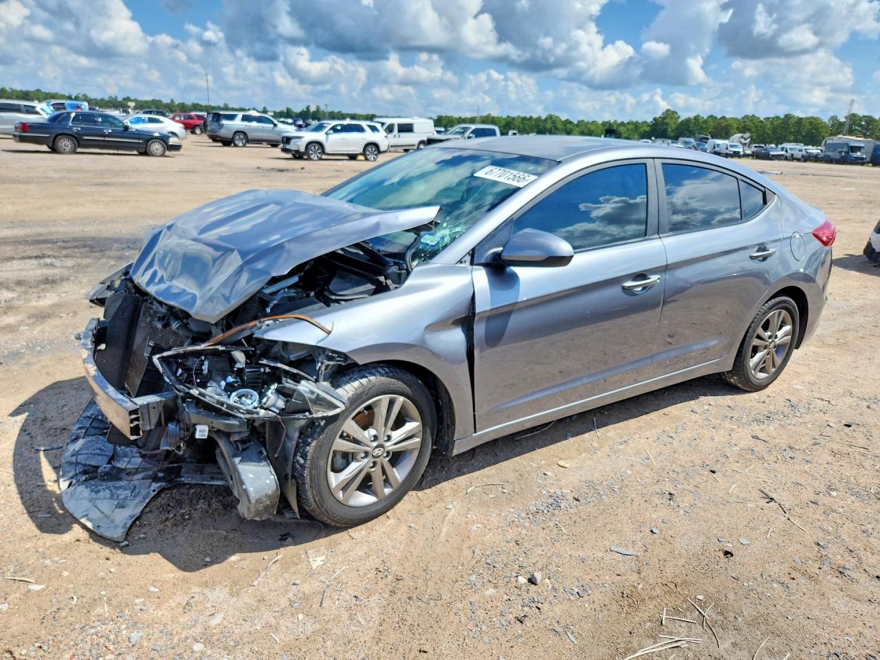 2018 HYUNDAI ELANTRA SEL | 5NPD84LF2JH255285 | UPCARS