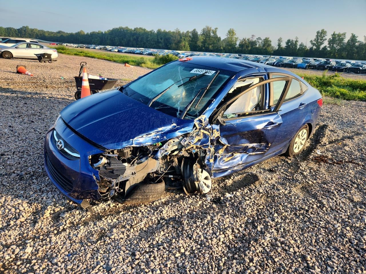 2017 HYUNDAI ACCENT SE | KMHCT4AE4HU287106 | UPCARS