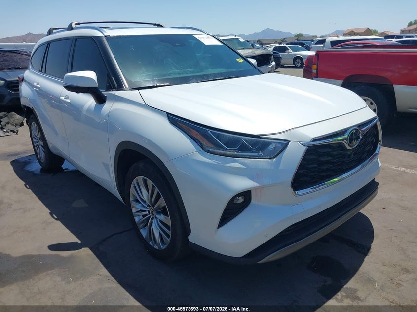 2023 TOYOTA HIGHLANDER PLATINUM | 5TDKDRAH8PS507516 | UPCARS