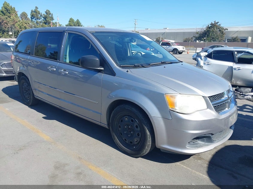 2014 DODGE GRAND CARAVAN SE | 2C4RDGBG9ER344714 | UPCARS