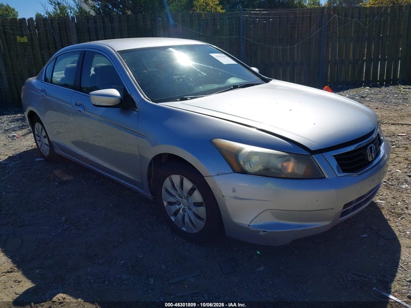 2008 HONDA ACCORD 2.4 LX | 1HGCP26358A047439 | UPCARS