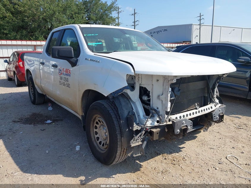 2021 CHEVROLET SILVERADO 1500 2WD  STANDARD BED WT | 1GCRWAEF3MZ211848 | UPCARS