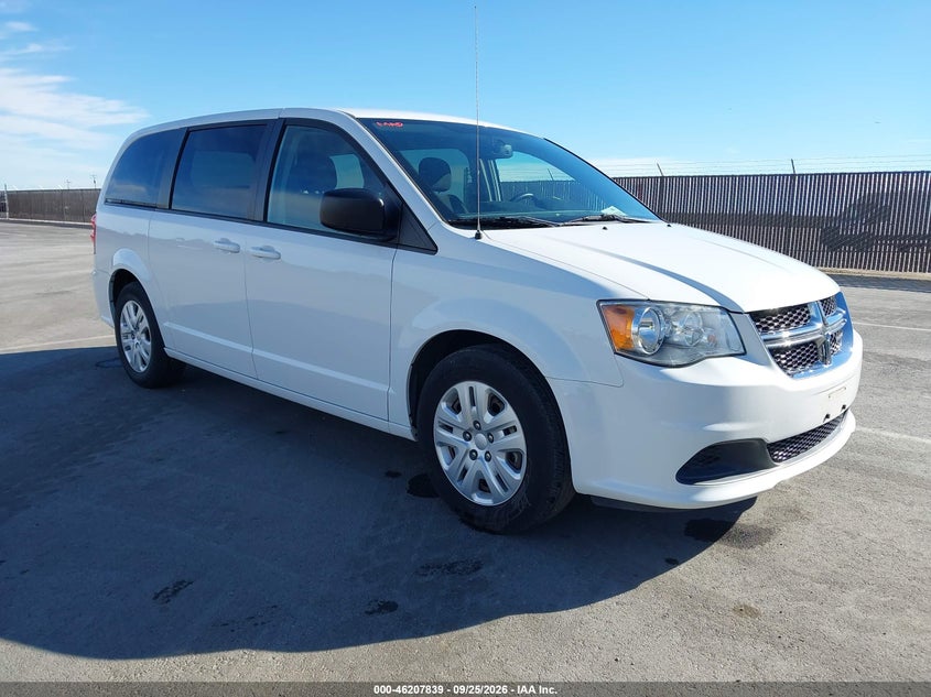 2018 DODGE GRAND CARAVAN SE | 2C4RDGBG7JR288735 | UPCARS