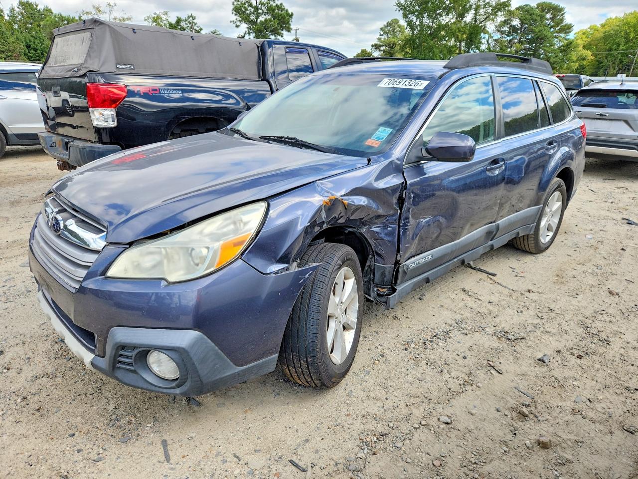2014 SUBARU OUTBACK 2.5I LIMITED | 4S4BRCKCXE3244957 | UPCARS