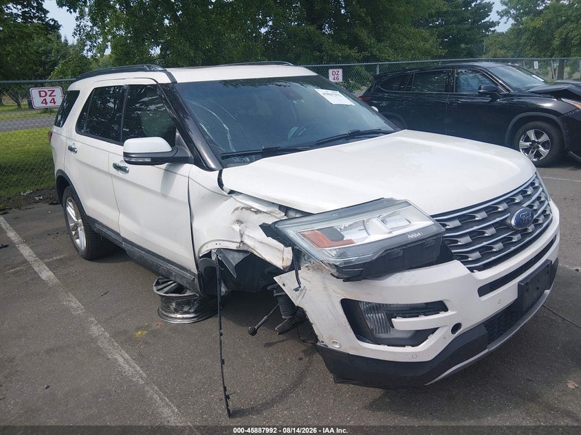 2016 FORD EXPLORER LIMITED | 1FM5K8FH8GGC38218 | UPCARS