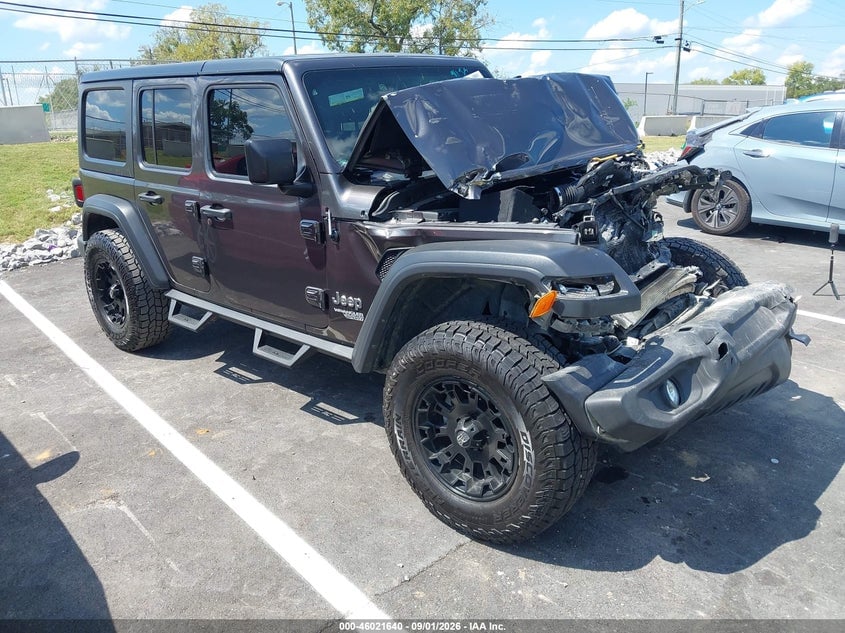 2020 JEEP WRANGLER UNLIMITED SPORT S 4X4 | 1C4HJXDN7LW257415 | UPCARS