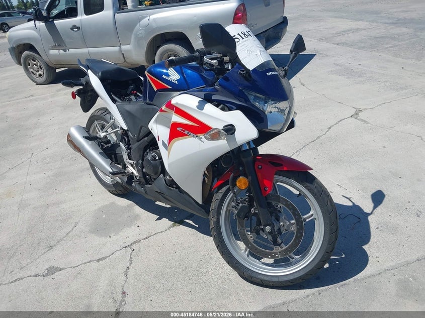 2012 HONDA CBR250 R | MLHMC4101C5200565 | UPCARS