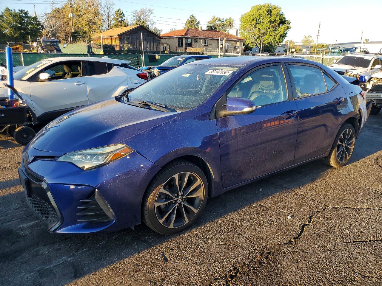 2019 TOYOTA COROLLA SE | 2T1BURHE3KC184554 | UPCARS