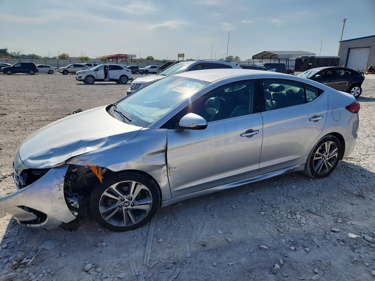 2017 HYUNDAI ELANTRA LIMITED | KMHD84LF7HU269355 | UPCARS