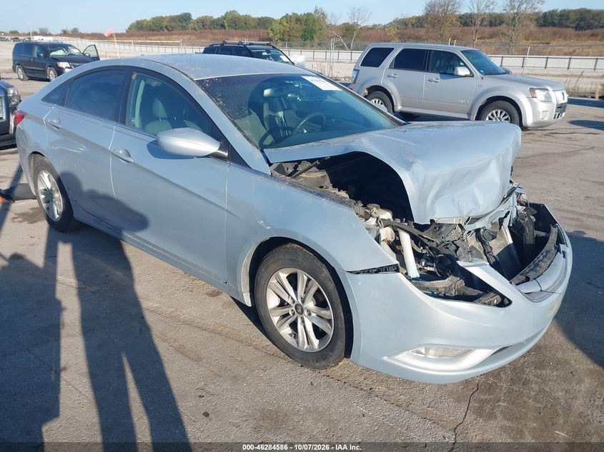 2013 HYUNDAI SONATA GLS | 5NPEB4AC7DH593655 | UPCARS