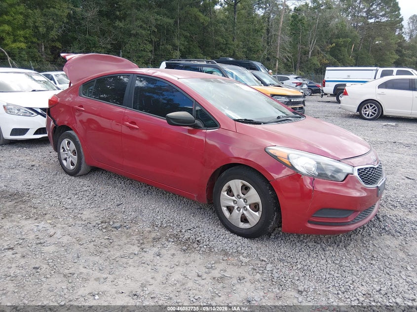 2016 KIA FORTE LX | KNAFK4A63G5481127 | UPCARS