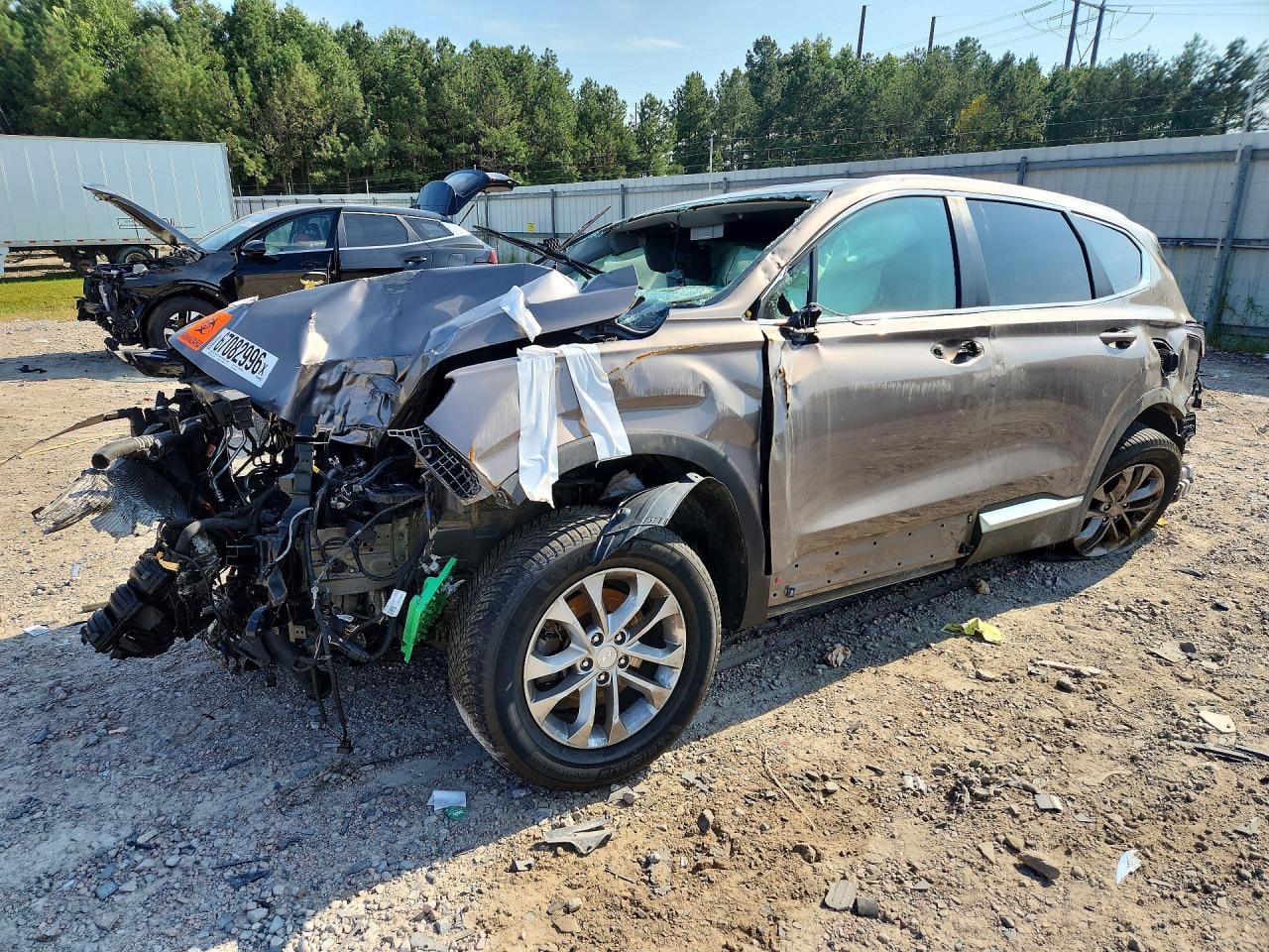 2019 HYUNDAI SANTA FE SE | 5NMS2CAD8KH010929 | UPCARS