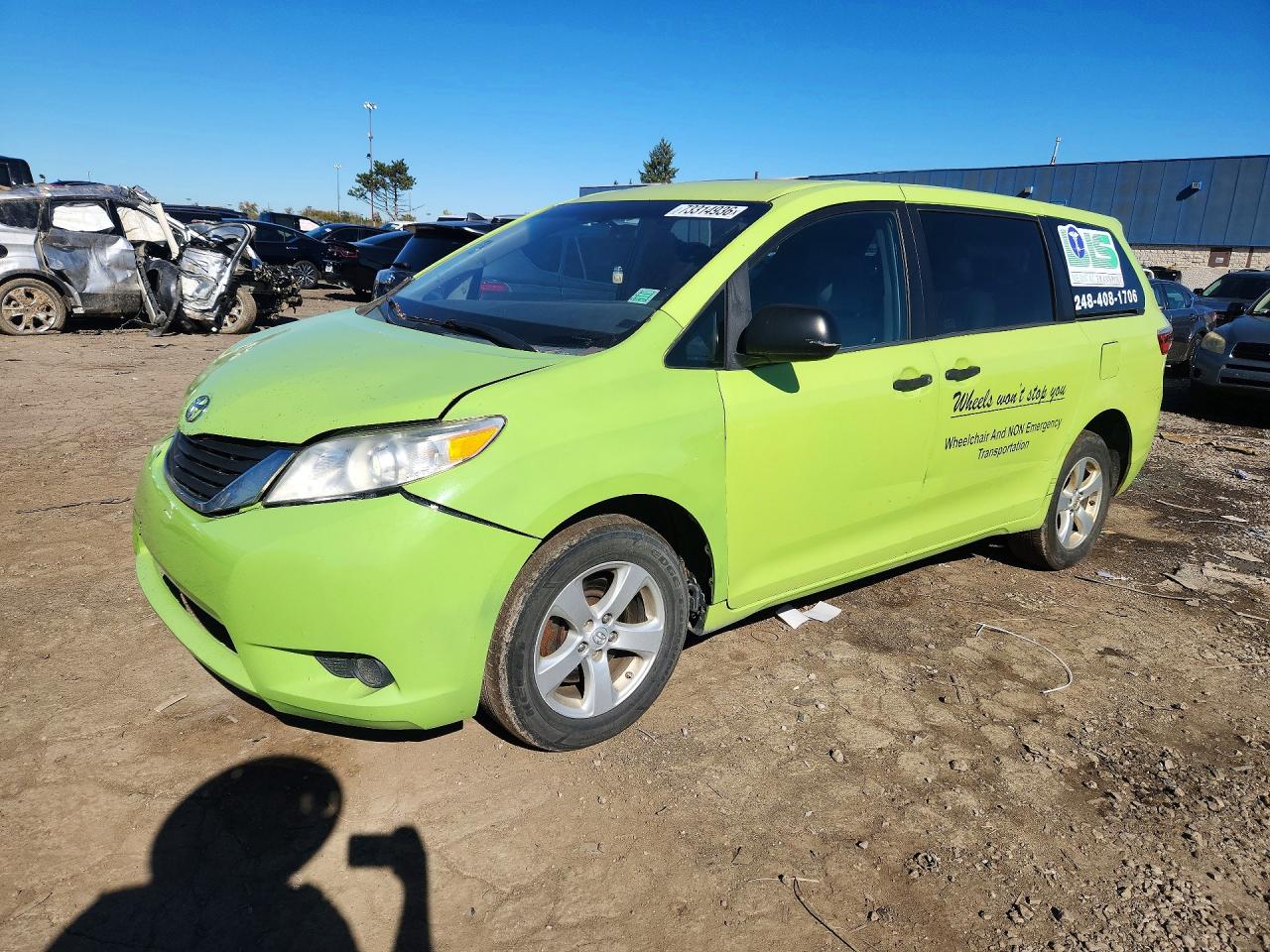 2015 TOYOTA SIENNA L 7-PASSENGER | 5TDZK3DCXFS593685 | UPCARS
