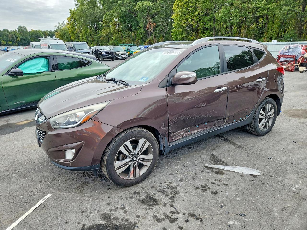 2014 HYUNDAI TUCSON LIMITED | KM8JUCAG9EU844121 | UPCARS