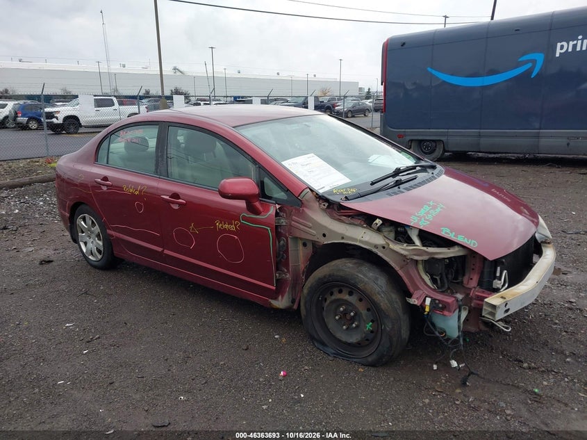 2010 HONDA CIVIC LX | 19XFA1F5XAE070730 | UPCARS