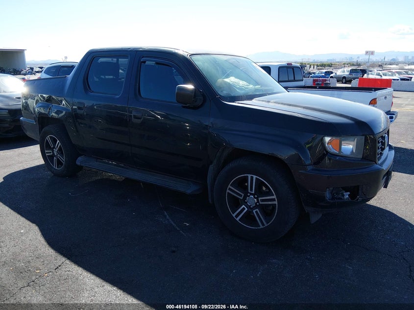 2013 HONDA RIDGELINE SPORT | 5FPYK1F76DB001885 | UPCARS