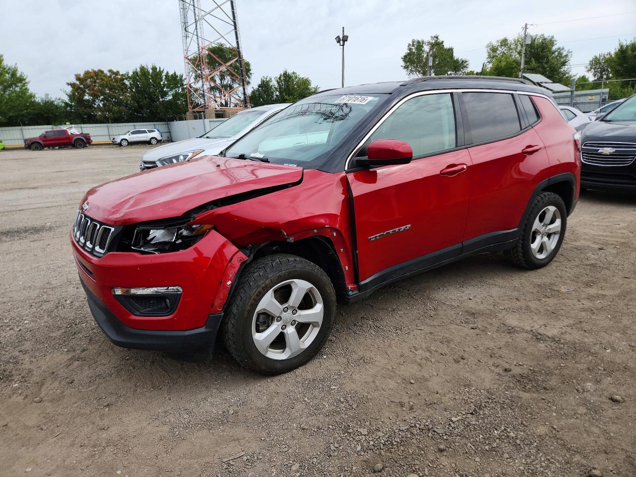 2018 JEEP COMPASS LATITUDE | 3C4NJDBB6JT456825 | UPCARS