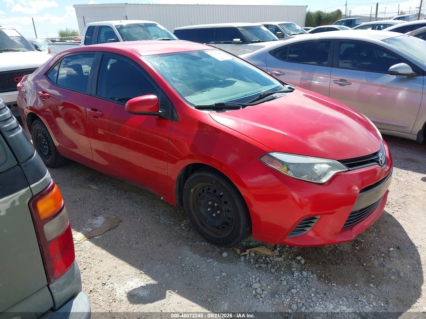 2015 TOYOTA COROLLA LE | 5YFBURHE0FP351667 | UPCARS