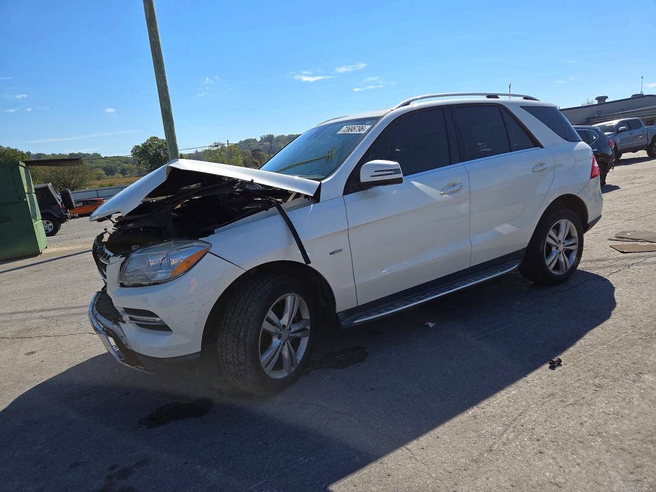 2012 MERCEDES-BENZ M-CLASS 350 4MATIC | 4JGDA5HBXCA063859 | UPCARS