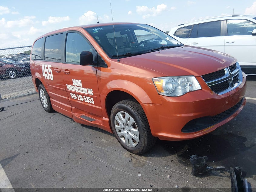 2017 DODGE GRAND CARAVAN SE | 2C7WDGBG0HR756255 | UPCARS