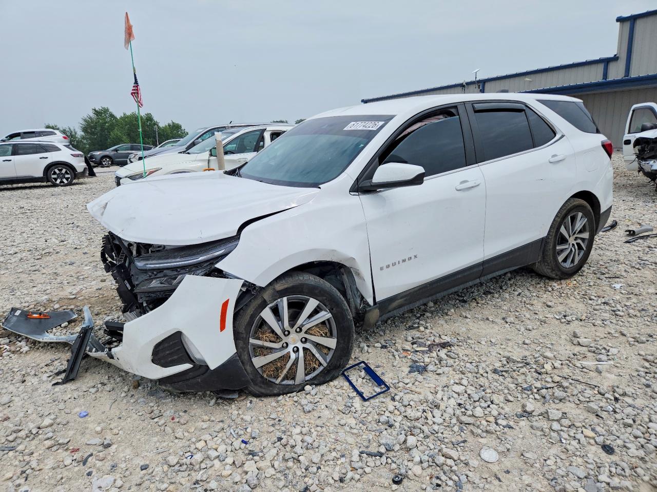 2022 CHEVROLET EQUINOX LT | 3GNAXKEVXNL235572 | UPCARS