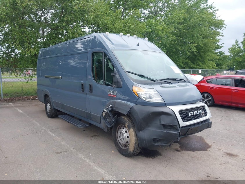 2020 RAM PROMASTER 3500 CARGO VAN HIGH ROOF 159 WB EXT | 3C6URVJGXLE128488 | UPCARS