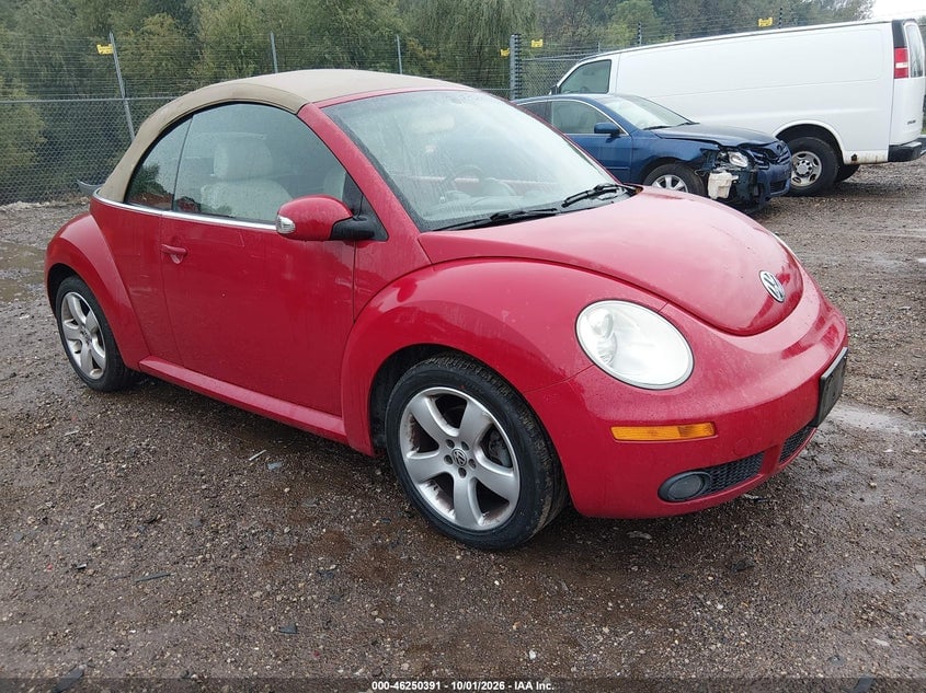 2006 VOLKSWAGEN NEW BEETLE 2.5 | 3VWSF31Y46M319627 | UPCARS