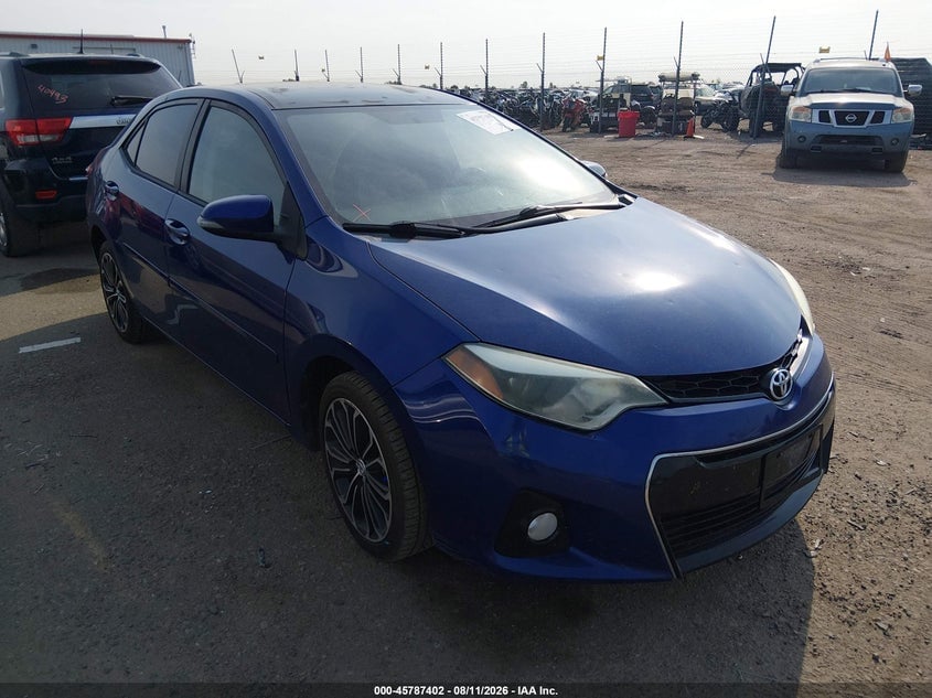 2015 TOYOTA COROLLA S PLUS | 5YFBURHE3FP279007 | UPCARS