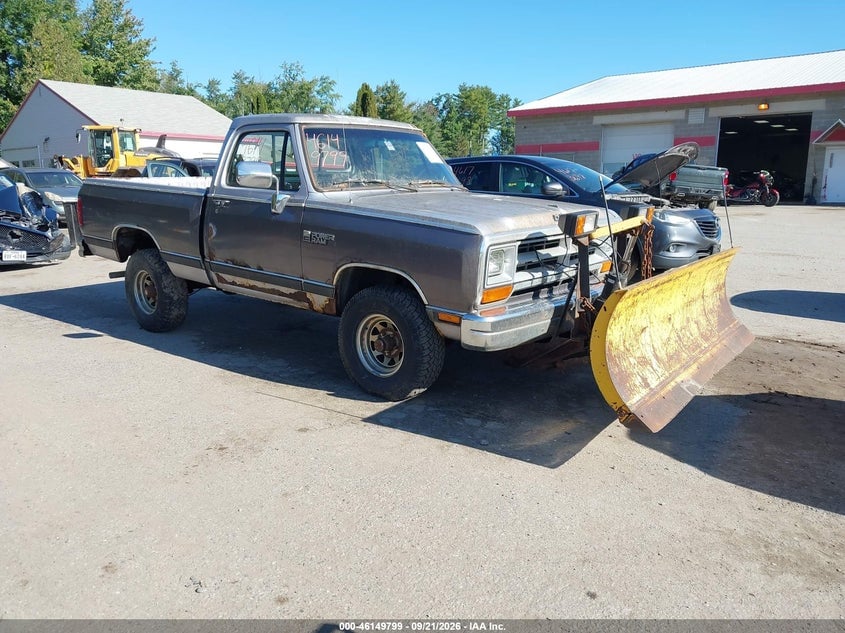 1989 DODGE W-SERIES W100 | 1B7HM06Y7KS031001 | UPCARS