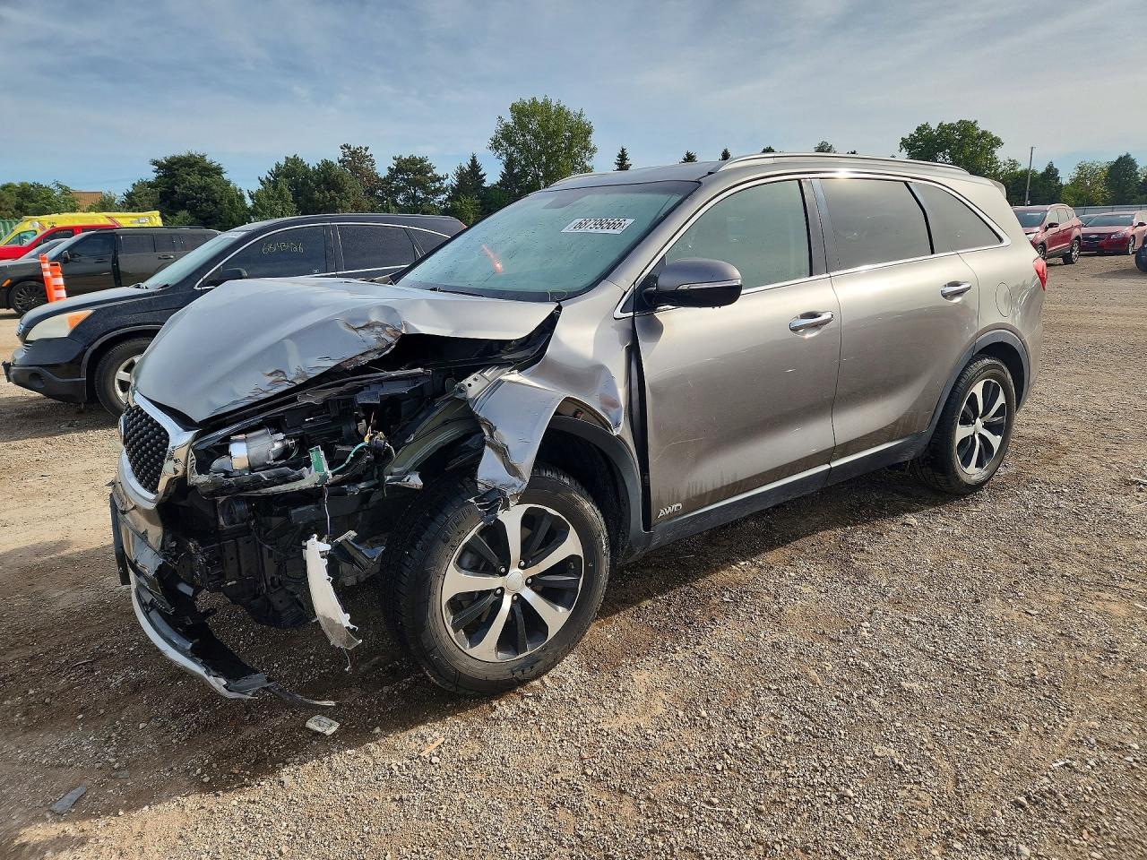 2016 KIA SORENTO EX | 5XYPHDA1XGG027460 | UPCARS