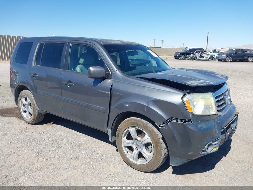 2012 HONDA PILOT EX-L | 5FNYF3H51CB031542 | UPCARS