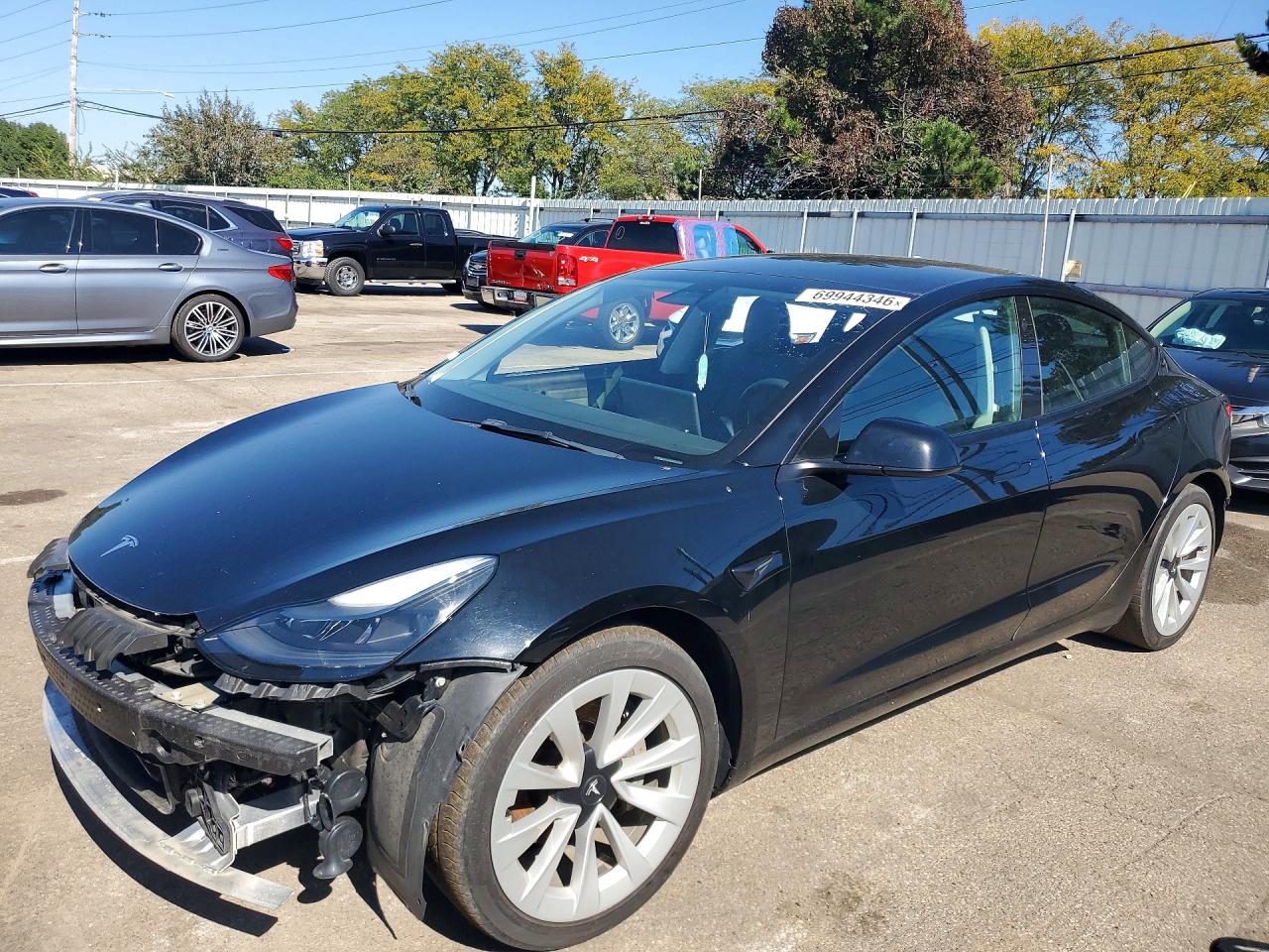 2022 TESLA MODEL 3 | 5YJ3E1EB7NF133748 | UPCARS