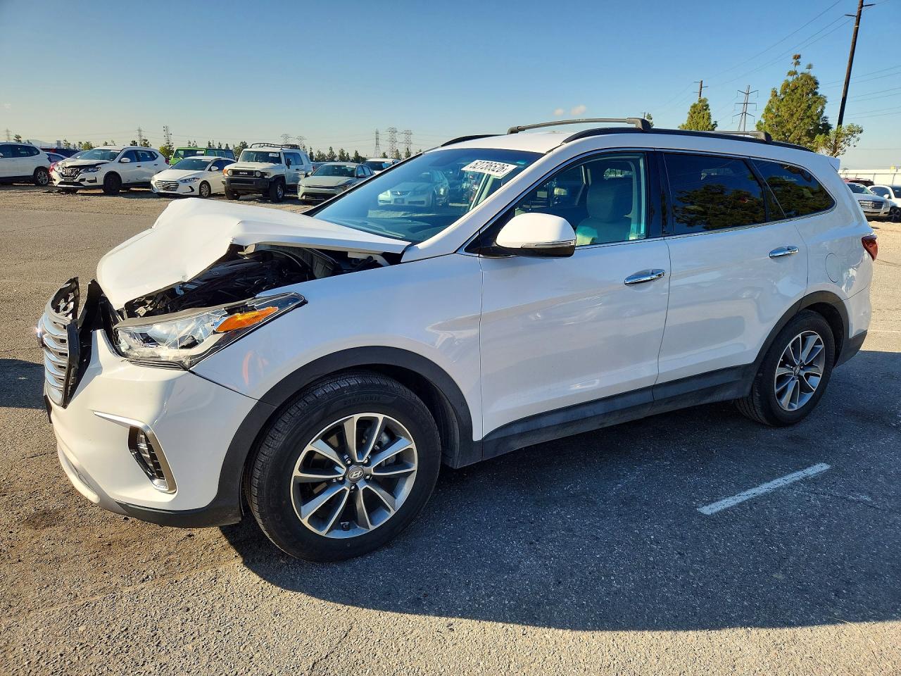 2019 HYUNDAI SANTA FE SE | KM8SN4HF5KU311778 | UPCARS