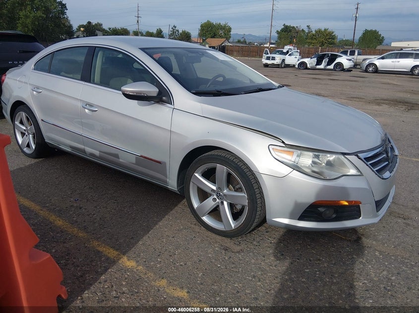 2011 VOLKSWAGEN CC LUX | WVWHN7AN1BE722185 | UPCARS