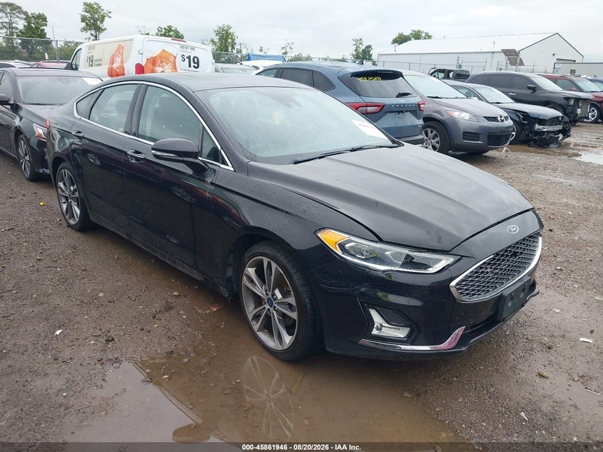 2019 FORD FUSION TITANIUM | 3FA6P0D9XKR105782 | UPCARS