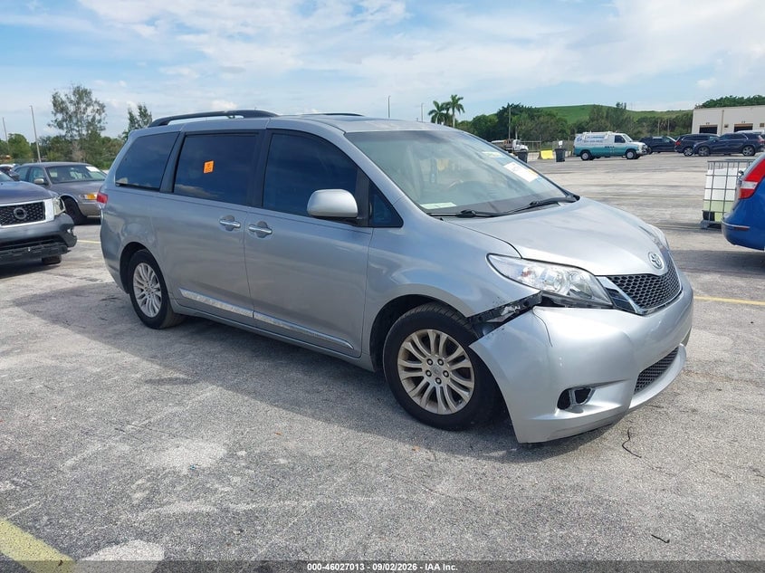 2012 TOYOTA SIENNA XLE V6 8 PASSENGER | 5TDYK3DC3CS181843 | UPCARS