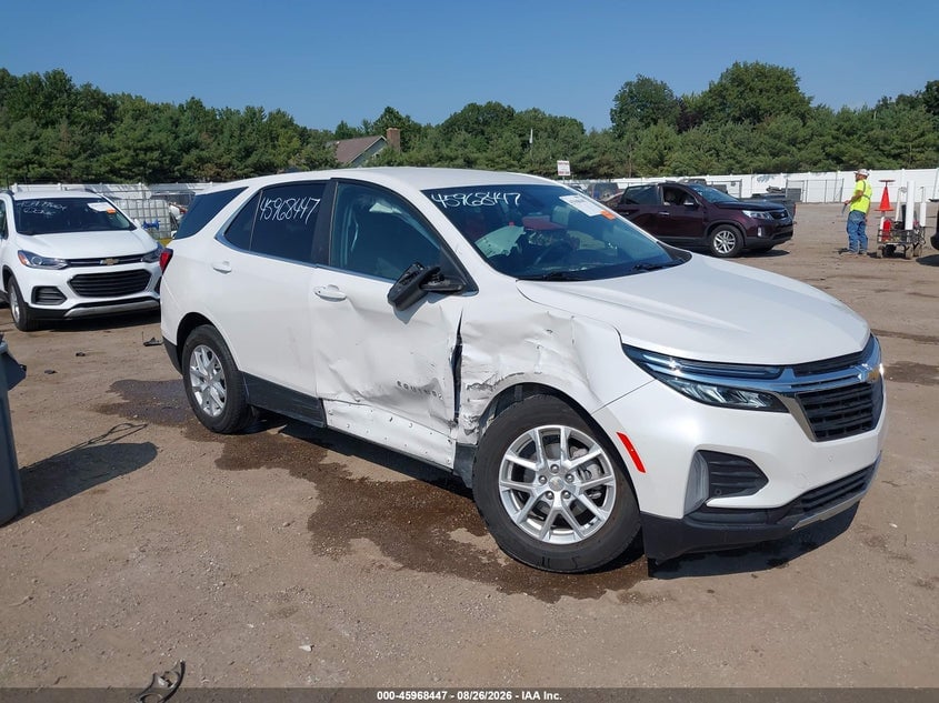 2022 CHEVROLET EQUINOX FWD LT | 3GNAXKEVXNL161926 | UPCARS
