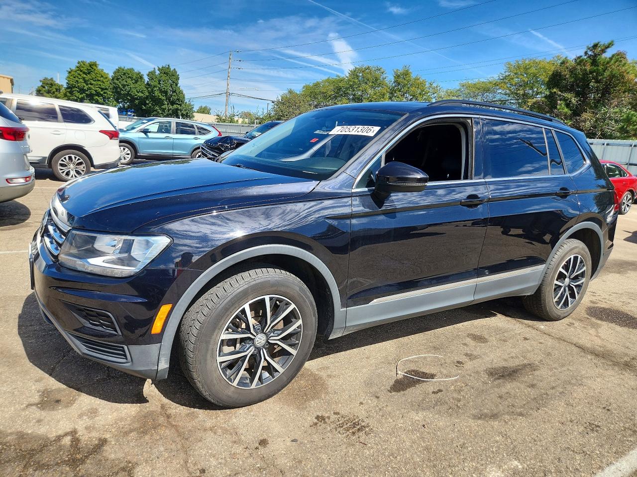 2021 VOLKSWAGEN TIGUAN SE | 3VV2B7AX2MM096984 | UPCARS