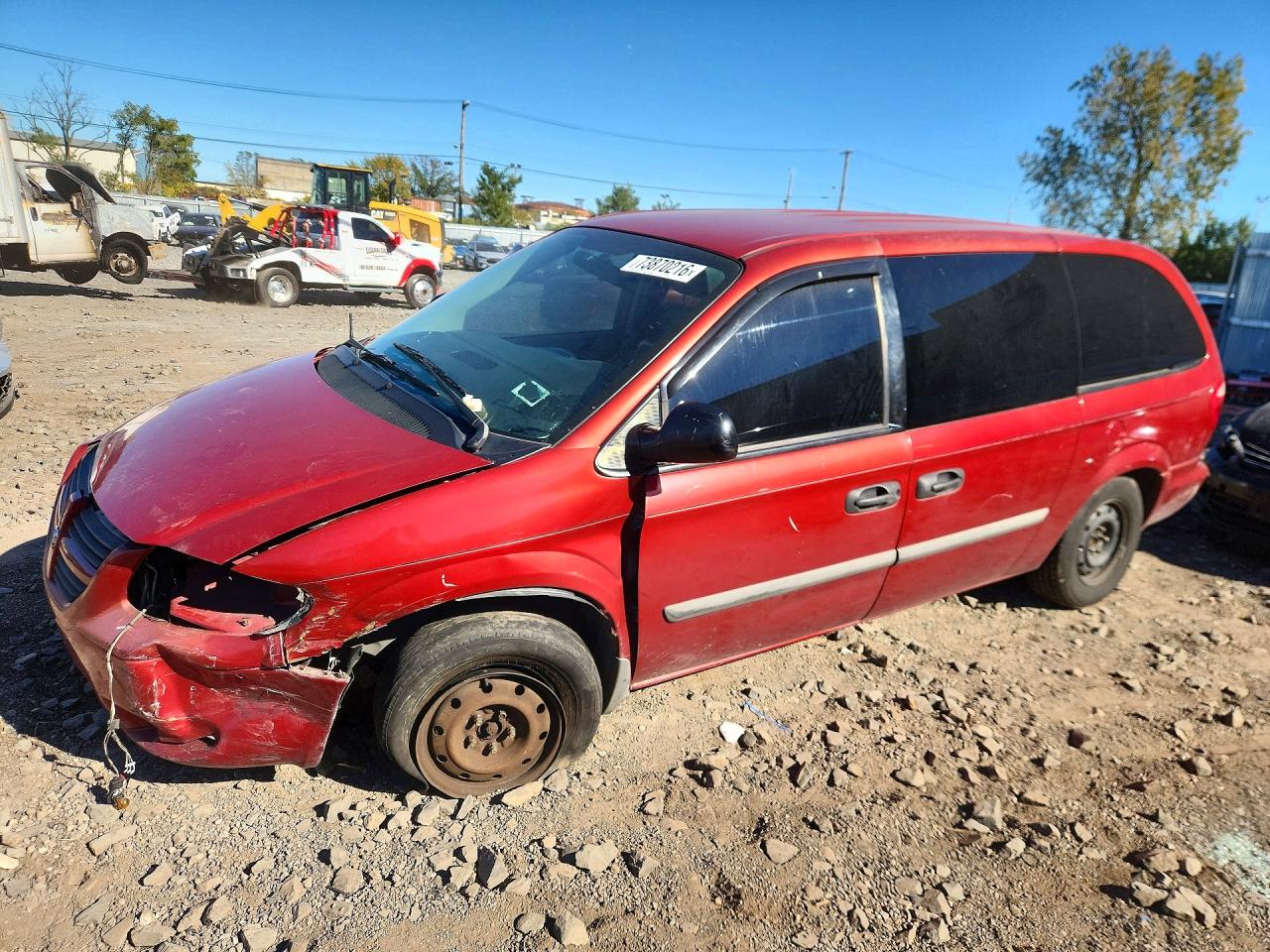 2007 DODGE CARAVAN SE | 1D4GP24R07B143904 | UPCARS